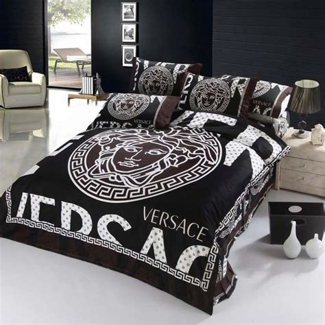 versace bed sheets king size|versace duvet cover set.